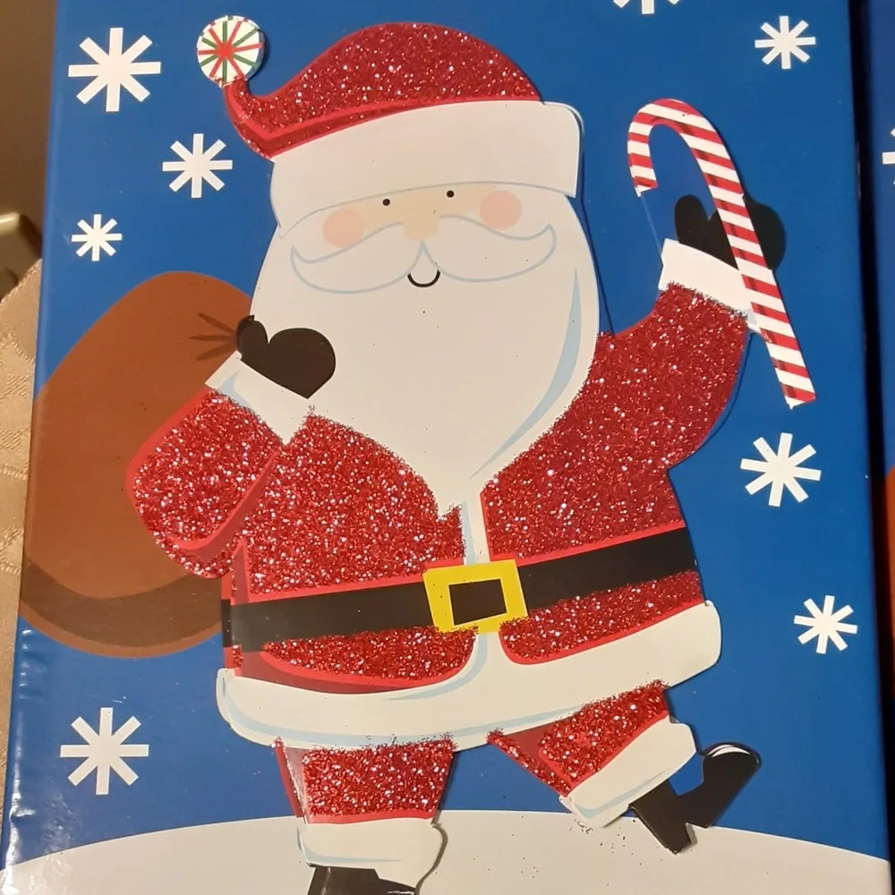 Santa Clause Set of 4 Nesting Boxes